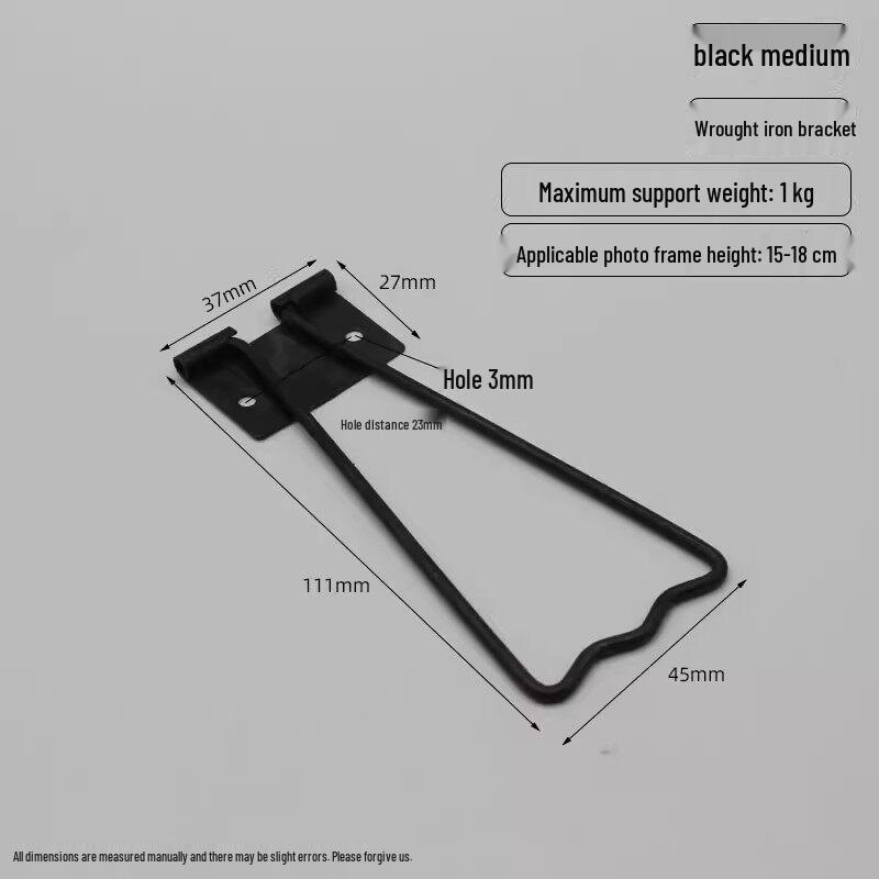 Vertical Photo Frame Desk Stand Support Bracket