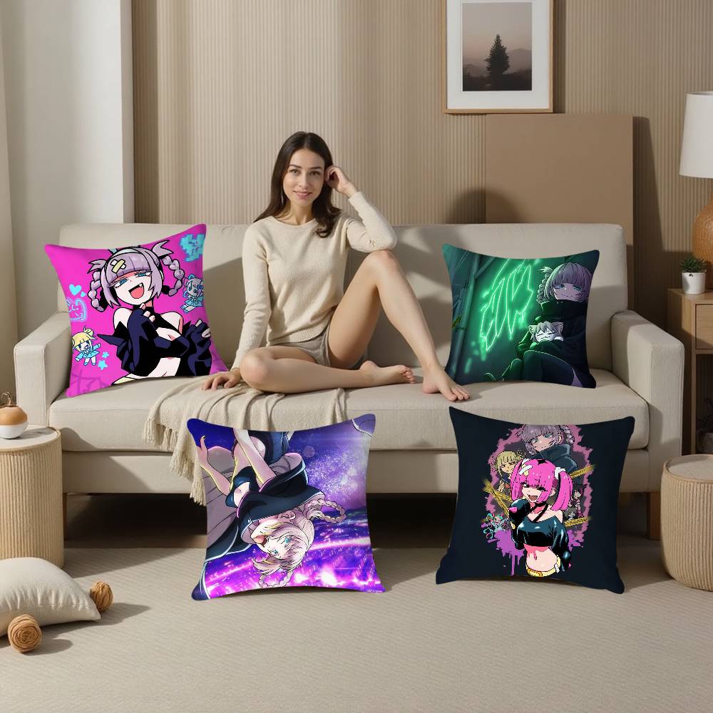 C-CALL OF THE NIGHT Anime Pillow Case Plush Fabric Soft  Pillowcase Double Sided Print Cushion Cover Household Gifts