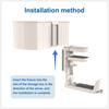 Space Saving 4 in 1 Desk Headphone Hanger Detachable Under Desk Cup Holder  Office