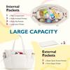 Diaper Bag Tote Bag With Stroller Storage Bag Large Capacity Baby Bag With Diaper Changing Pad Filling Bag