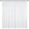 Vamelia Clear Shower Curtain Liner PEVA Plastic Bath Curtain Liners Lightweight Waterproof Bathroom Curta with Hooks