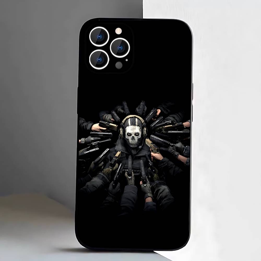 Army Special Forces Phone Case For iPhone 17,16,15,14,13,12,11,Pro,XS,Max,XR,Plus,E,SE4,Mini Black Soft Cover