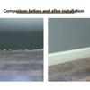 1PC 2M/78.74in 3D Self-adhesive Foam Baseboard Wall Sticker Waistline Floor Corner Line Skirting Board Stickers Household