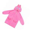 Cute Cartoon Boys Girls Waterproof Raincoat Rain Coat Kids Children Rain Suit for Height 90cm To 130cm