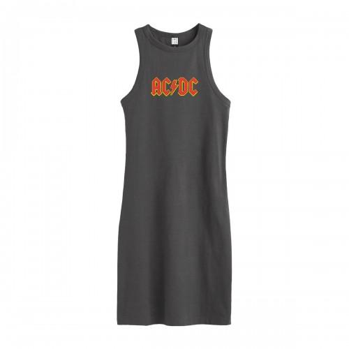 Amplified Womens/Ladies AC/DC Slim Sleeveless Dress