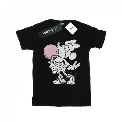 Womens/Ladies Minnie Mouse Gum Bubble Cotton Boyfriend T-Shirt