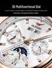 European Quality Men's Multifunctional Automatic Luminous Wristwatch