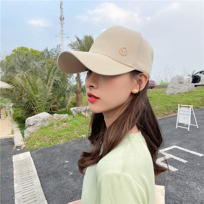 New peaked cap women's baseball cap ins trendy brand couple versatile niche spring and autumn fashion Internet celebrity
