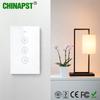 White/Black Color Tuya Smart WiFi US Dimmer Wall Touch Switch with RF 433Mhz PST-WS-US-D