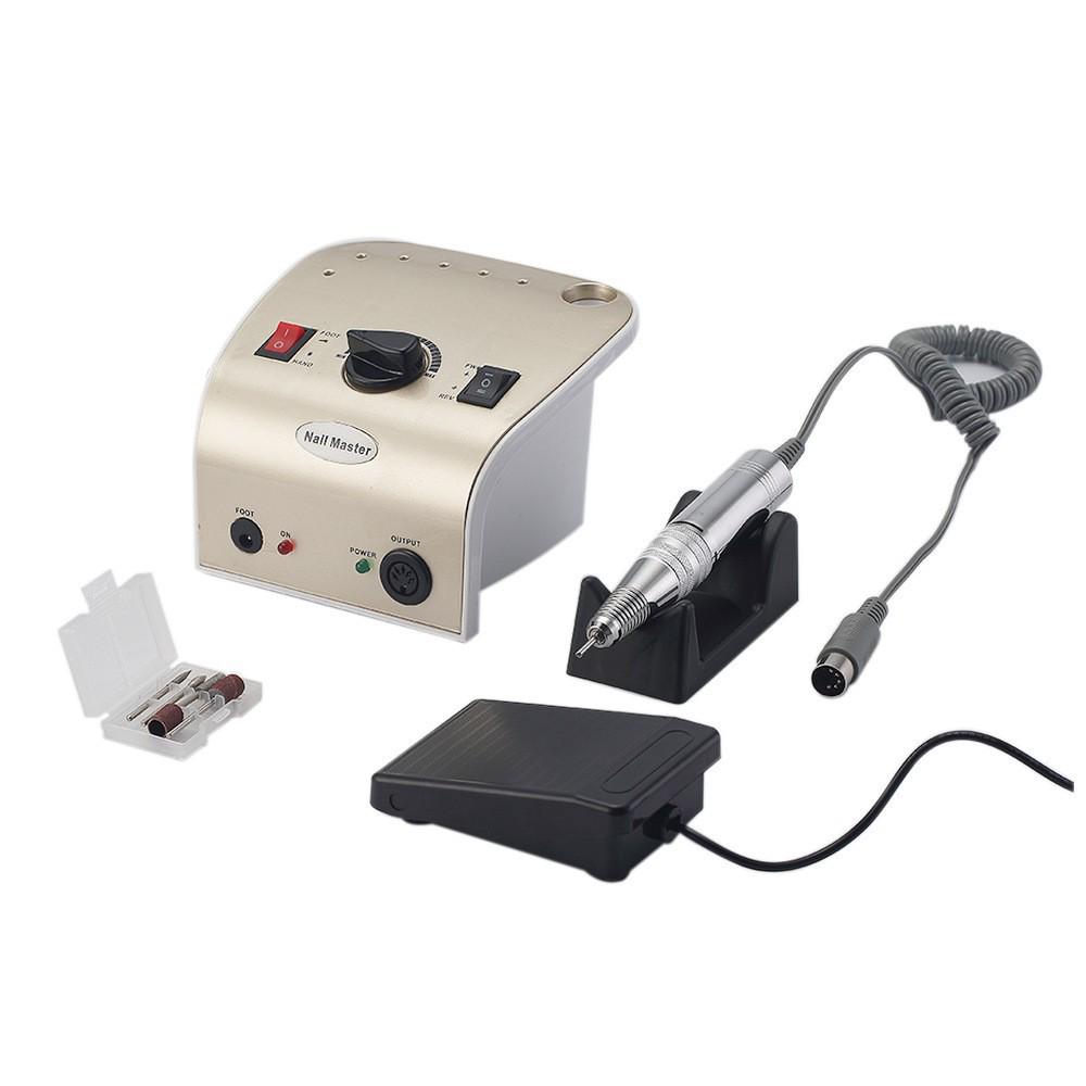 35000 RPM Electric Nail Polishing/Engraving Machine - Low Vibration & Noise for Home Use