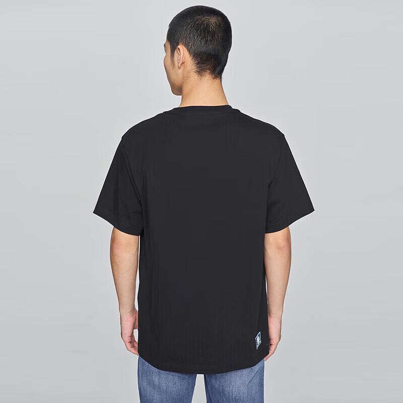 Lee Men's 2025 Comfort Fit Crew Neck Logo Print T-Shirt