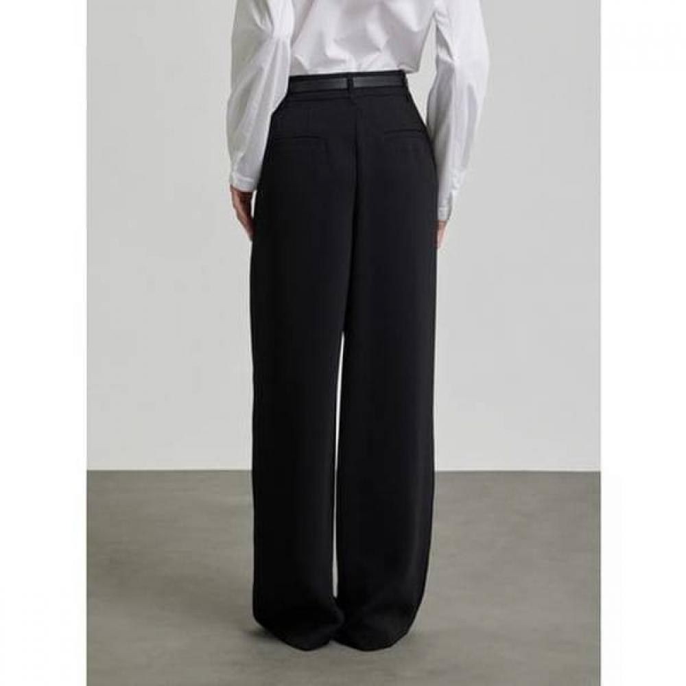 Cc Collect Set Up Pleated Wide Slacks C263msa201
