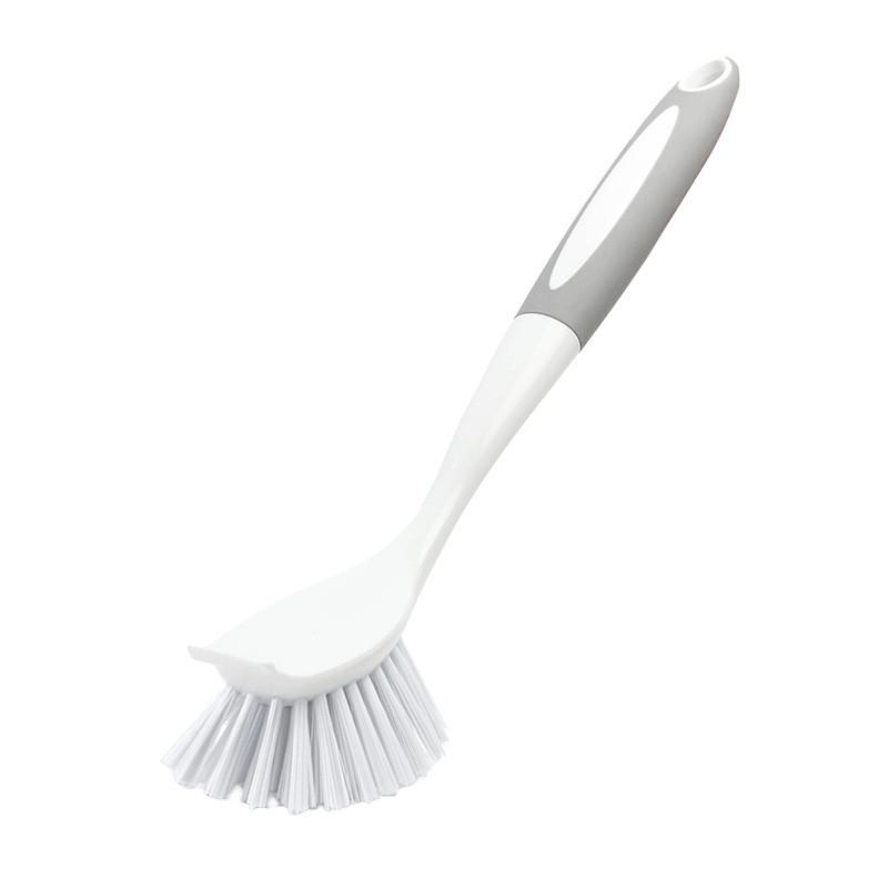 Kitchen Cleaning Brush Long Handle Multiuse Plastic Scrubber For Dishwashing And Pots