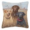 German Shorthaired Pointer Dog Yellow Labrador Cushion Cover Home Decorative Sofa Throw Pillow Case
