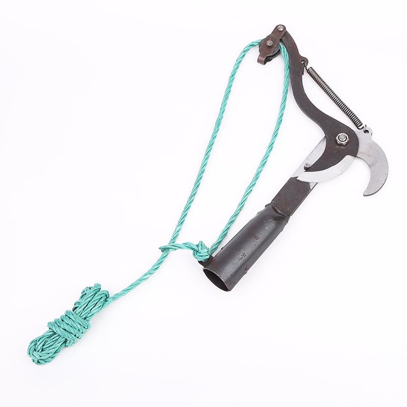 High-Altitude Curved Manganese Steel Pruner with Sturdy, Labor-Saving Pulley Design for Gardening