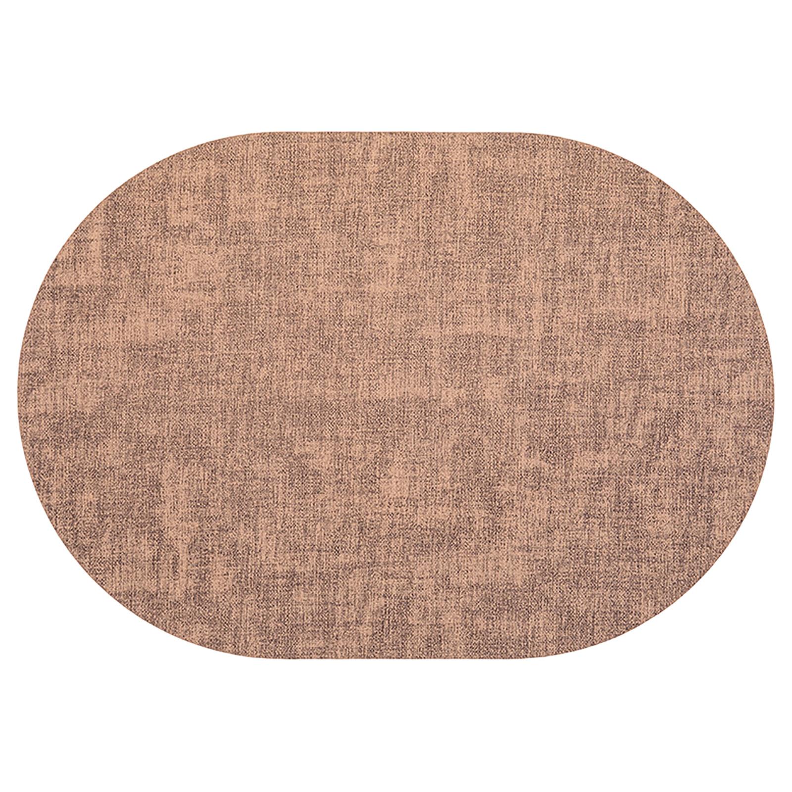 Fabric Leather Placemat Set, Heat Trivet for Dining Table
