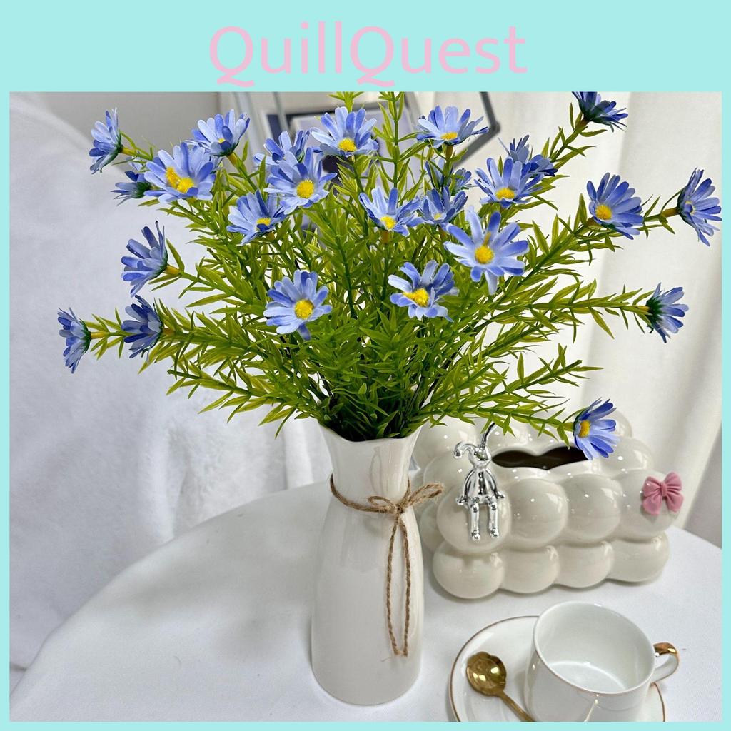 Faux Water Grass Flowers Chrysanthemum For Wedding Decor And Photography Props