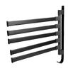 Towel Rack 5 Arm   Towel Bar Wall Mounted Punch   Bathroom Dual Use Storage Rack