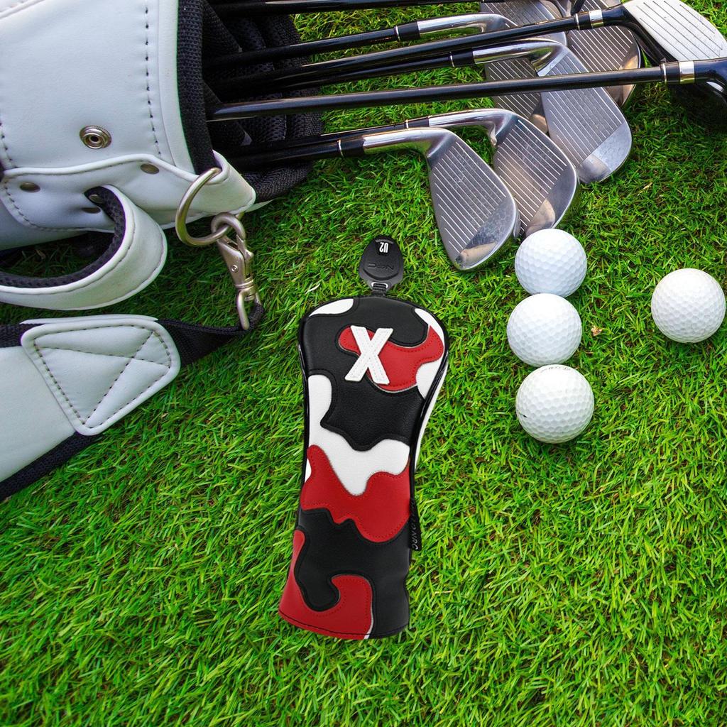 Golf Club Head Cover Anti Scratch Wood Headcover,PU Leather,Fashion Portable