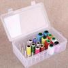 42 Roll Transparent Pp Plastic Embroidery Sewing Set Storage Box Portable Large Capacity Sewing Thread Storage Case