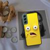 3D Grappig Gezicht Zachte Telefoonhoesje Voor Samsung A02 A03 A03S A04 A04S Galaxy A55 A35 A25 A15 S10 Lite A9 A8 A7 A6 Plus A90 A80 Hoesje T