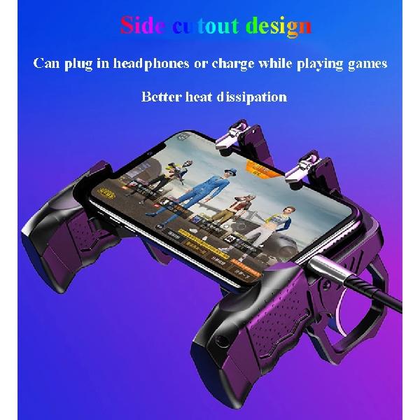 Metal Pubg Controller Joystick Til Pubg Mobile Trigger Gamepad Til iPhone Android Telefon Smartphone Skydespil