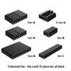 Acrylic Cable Management Comb for Motherboard and Graphics Card