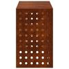 Air Conditioner Cover Rust Look 110 x 50 x 80 cm