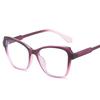Butterfly Shape Eyeglass Frame Vintage Stylish Blue Light Blocking Men's Frame Glasses European American Female Glass