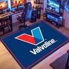 Valvoline Logo Rug, Non-slip Rug, Suitable for Living Room, Bedroom, Game Room, Computer Room and Home Décor.