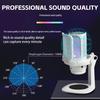 RGB USB Gaming Microphone with Pop Filter for Esports and Live Streaming