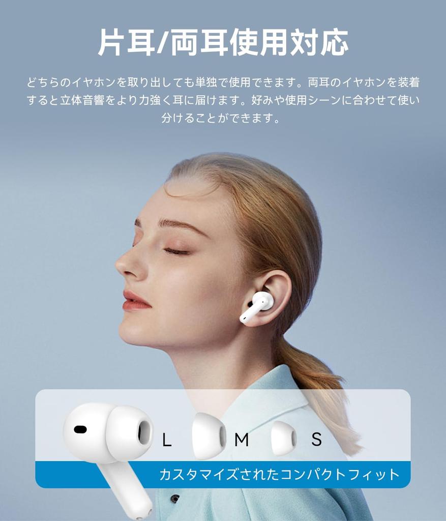 Bluetooth Earphones, Wireless Earphones, EDR+ Bluetooth 5.4, Karna Type, 2025 Bluetooth Earphones, Automatic Pairing, Instant Connection, Hands-Free