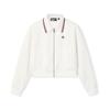 Heritage Fashion Classic Simple Casual Comfortable Versatile Jacket Women Jackets Cloud-White F11W628504FWT