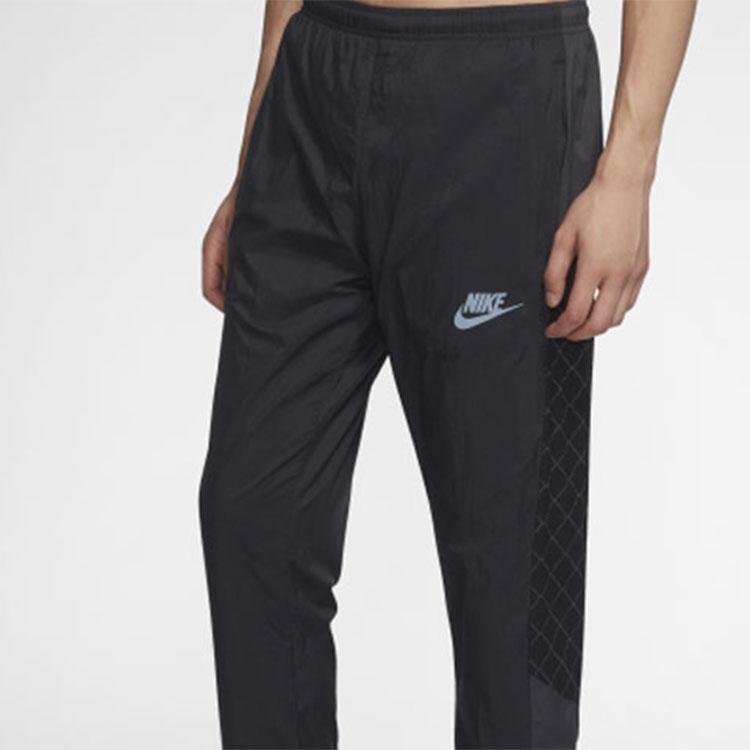 Nike Sportswear Woven Tapered Zip Pants Men Bottoms Black CK1185-010