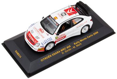 Ixo Citroen Xsara WRC06 WRC Rally Monte Carlo 8th Place Sordo Completed Product 1/43 #26 D. (RAM214)