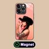 Fashion Becky G Glass MagSafe Mobile Phone Case for iPhone 17 16 15 14 13 12 11 Air Pro Max Plus Mini Colorful Cover