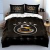 "Golden Emblem with Star Symbols, 1905" Print Bedding Set Duvet Cover Pillowcases (1* Duvet Cover 2* Pillowcases Do Not Include Comforter)