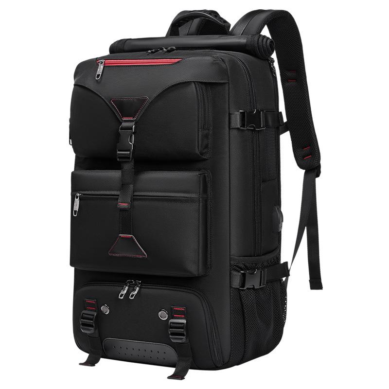 50L Reiserucksack Große Kapazität Wasserdichter Rucksack Schuhbeutel Sport Fitness Rucksäcke 16 Laptoptaschen Mochila