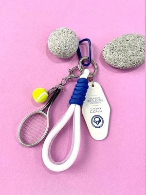 SATTCHI WH KNOT TENNIS BAG CHARM