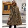 Fashion Casual Square Collar Long Coat Autumn and Winter