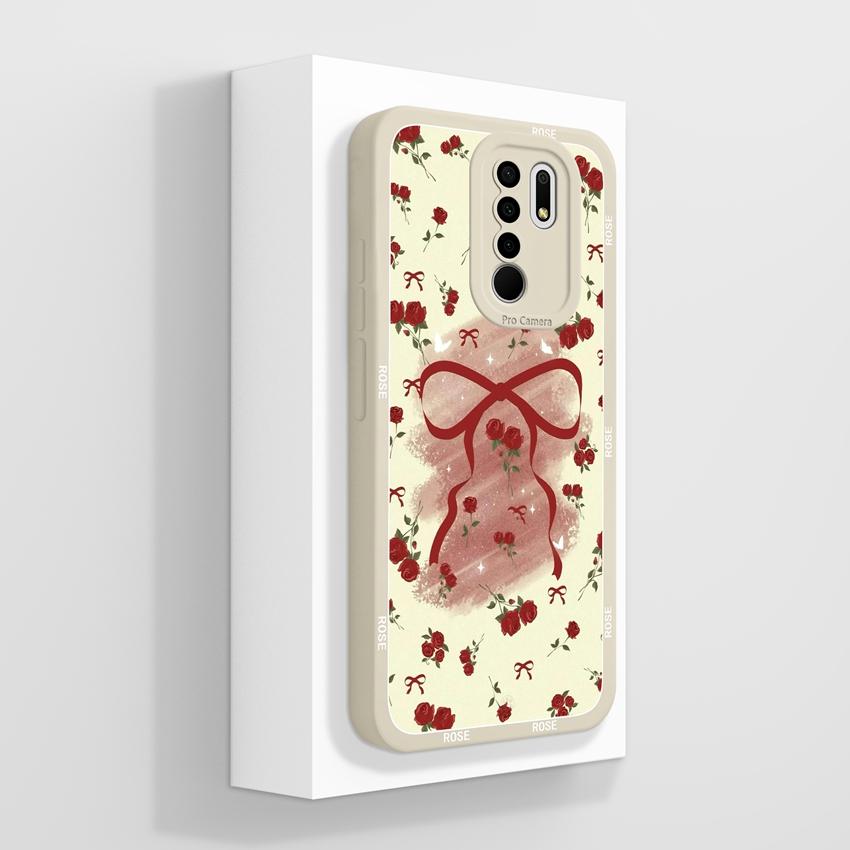 For Xiaomi Poco M2 M3 M4 M6 M7 Pro M5 M5S Mysterious Whale Phone Cases Camera Protection Liquid Silicone Anti Fall Protection Covers For Xiaomi Casing