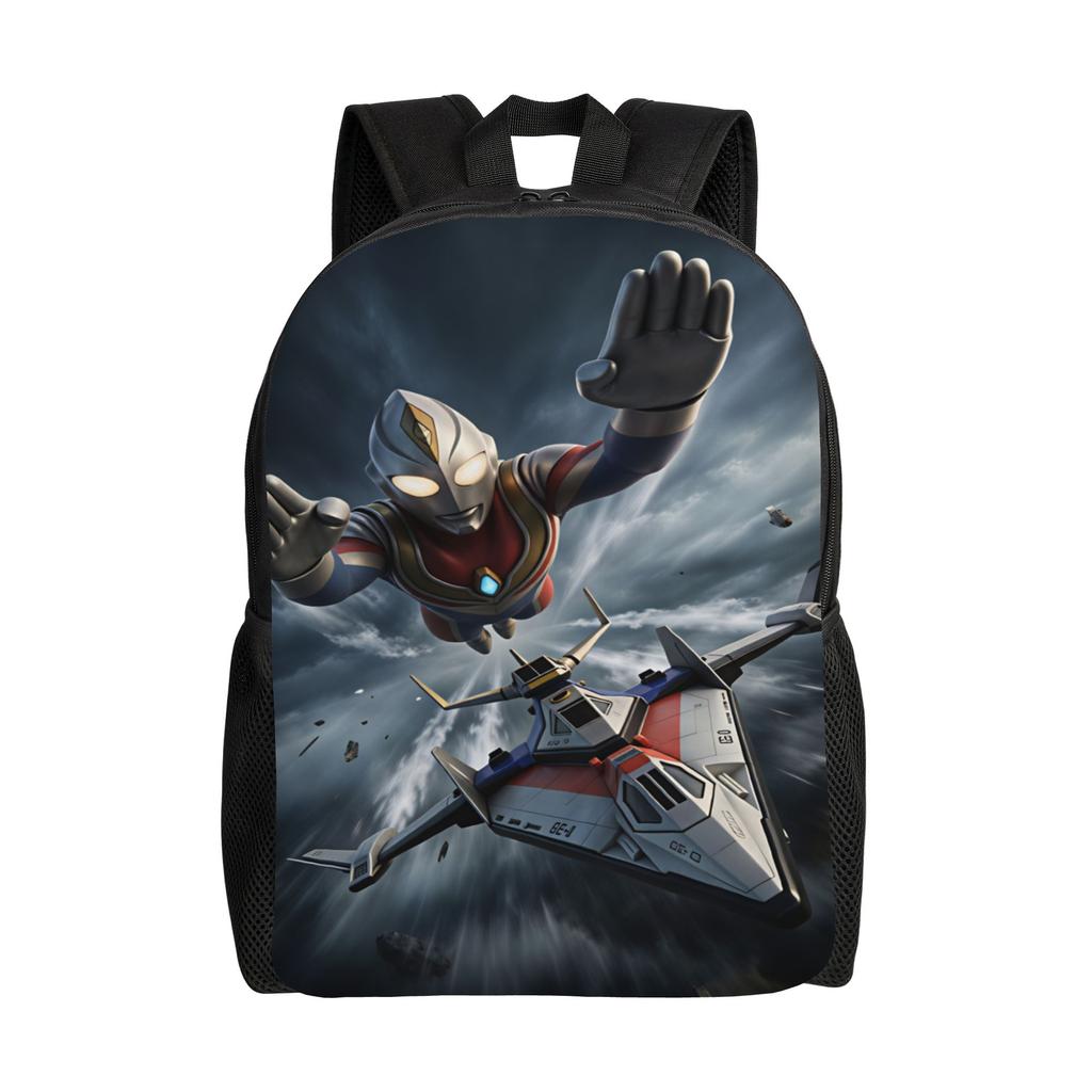 Ultraman Backpack Girl Polyester Daily Backpacks Print Funny School Bags Rucksack