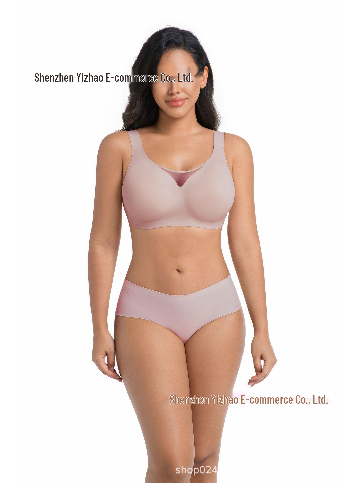 

Plus Size Women s Wire-Free Bra with Side Support and Anti-Sagging Features 7XL Custom Large
