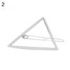 FLH Metal Hollow Moon Circle Triangle Bangs Spinka do włosów Kobiety Spinka Barrette Odzież Akcesoria