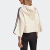 (WMNS) adidas Crop Hoodies 'Beige' Damen IC5461