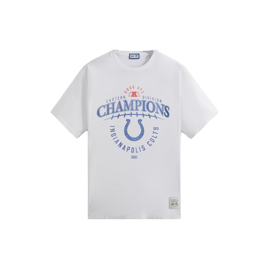 

Кит для НФЛ: Винтажная футболка Colts, белые топы унисекс KHM031597-101