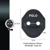 BAG1 4-Piece Set of Universal Wear-Resistant Silicone Car Door Lock Covers For VW Polo Tiguan T5 Passat Jetta Scirocco Sagitar Touran