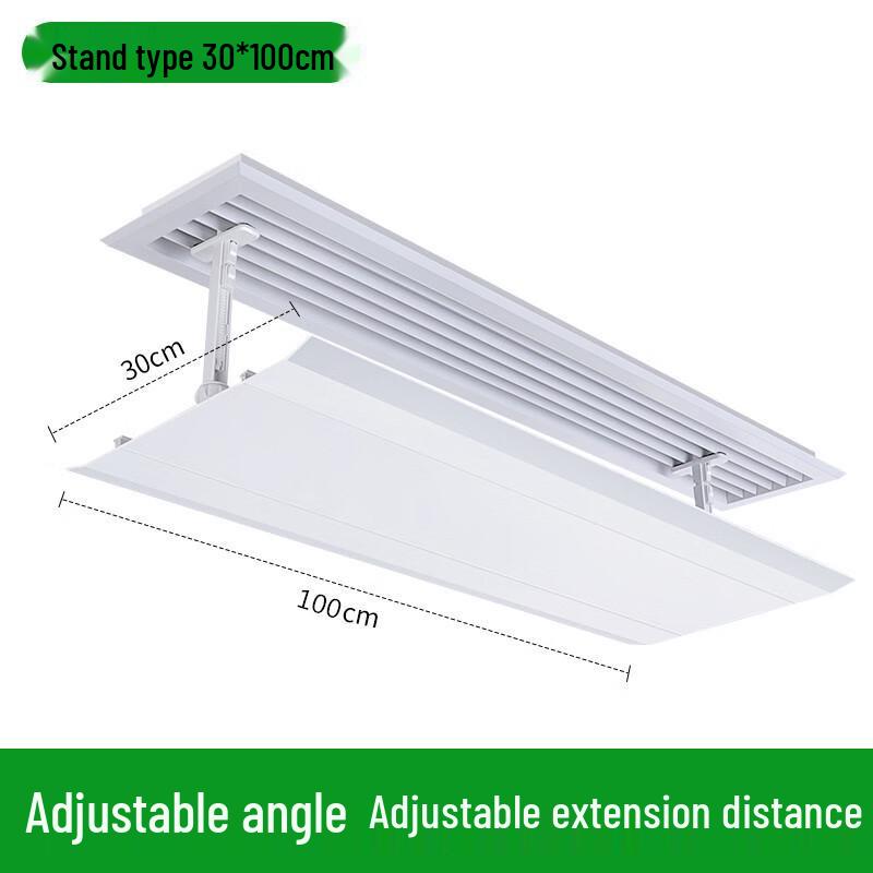 Central Air Conditioner Adjustable Wind Deflector