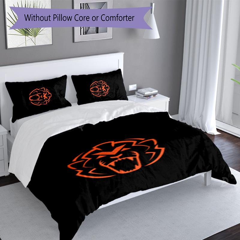 3pcs Racing Driver M-Max Verstappen Themed Duvet Cover Set, Includes 1 Duvet Cover and 2 Pillowcases,Skin-Friendly&Comfortable Fabric,Suitable Bedding