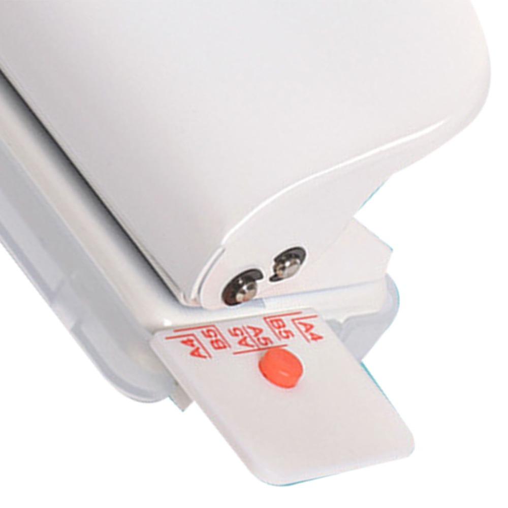 Portable Mini Hole Puncher Light Weight Hole Punch Machine Loose Leaf Punch DIY Craft Project